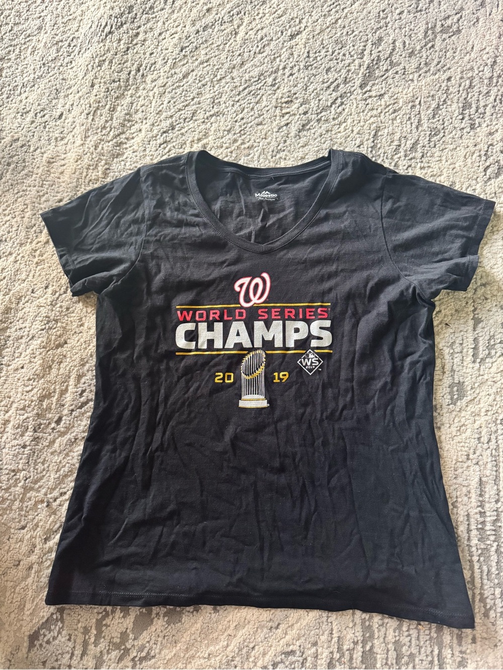 Women's Black World Series Champs 2019 Tee